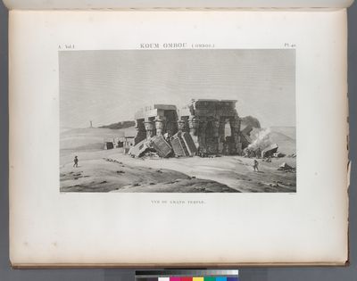 Koum Omboû (Ombos). Vue du Grand Temple.