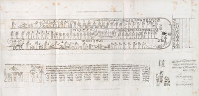 Papyrus, hiéroglyphes, inscriptions et médailles. 1.7. Manuscrits sur papyrus; 2-6. Fragmens de manuscrits.