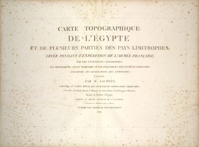 Carte topographique... [Title page]