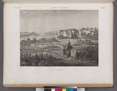Arts et métiers. Le jardinier.