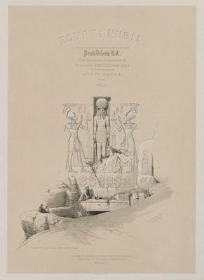 Egypt and Nubia, Volume I: Frontispiece