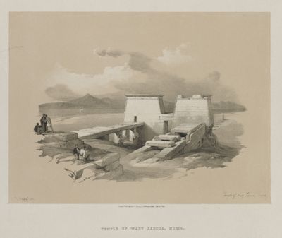 Egypt and Nubia, Volume I: Temple of Wady Saboua, Nubia