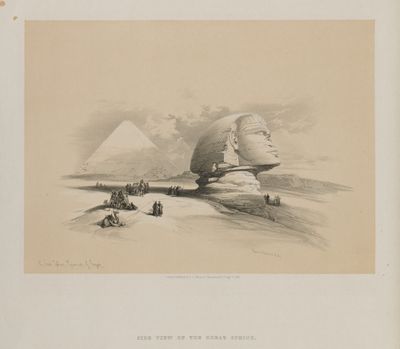 Egypt and Nubia, Volume I: The Great Sphinx, Pyramids of Gezeeh