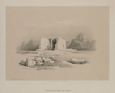 Egypt and Nubia, Volume I: Temple at Tafa in Nubia
