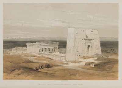 Egypt and Nubia, Volume I: Temple at Edfou, Ancient Apollinopolis, Upper Egypt