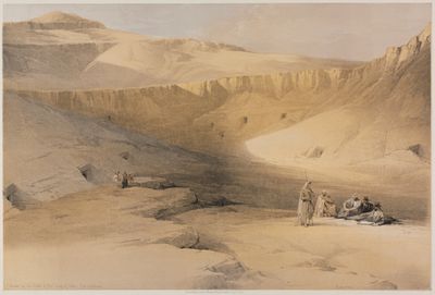 Egypt and Nubia, Volume II: Entrance to the Tombs of the Kings of Thebes, Bab-El-Malouk