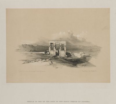 Egypt and Nubia, Volume II: Temple of Isis on the Roof of the Great Temple of Dendera