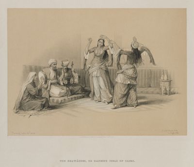 Egypt and Nubia, Volume III: Dancing Girls at Cairo