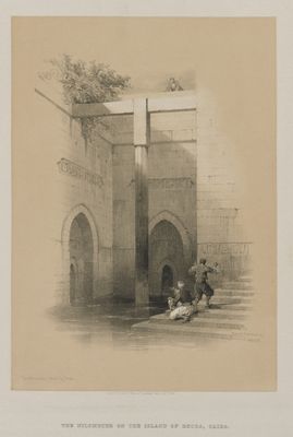 Egypt and Nubia, Volume III: The Nileometer.  Island of Rhoda