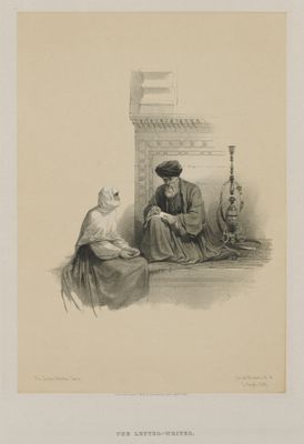 Egypt and Nubia, Volume III: The Letter-Writer, Cairo